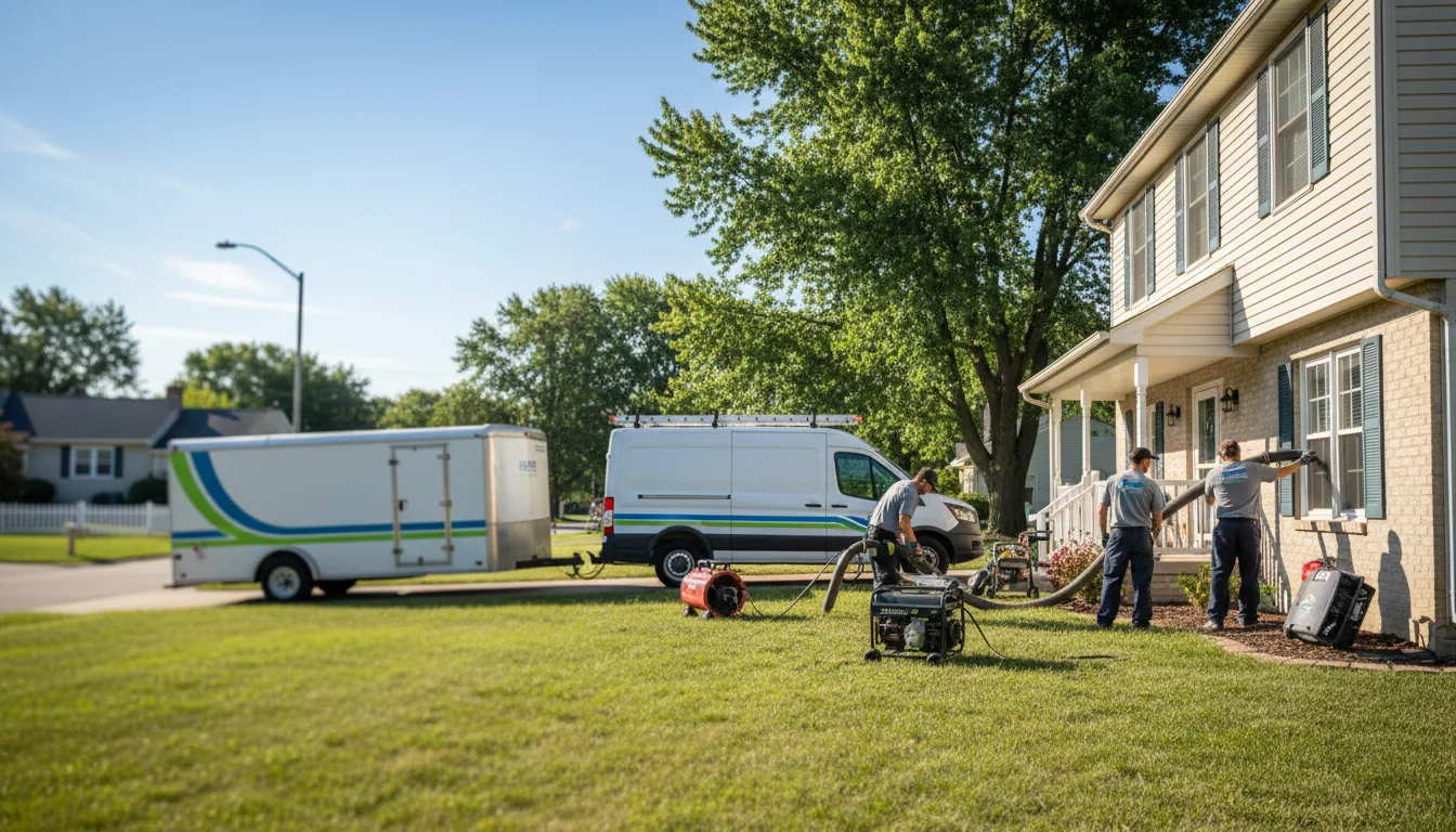 Flooded Basement Restoration And Cleanup With Repair in Sedan, KS near me